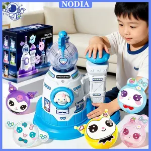 Nodia Toys Bubble Pompa Balon Ajaib Lengket Ball / Bubble Mainan Balon Dipompa / Peralatan Set Membuat Balon Kreatif / DIY Balon Kreatif Lucu / Set Peralatan Untuk Membuat Balon Kreatif / DIY Balon Lucu /Mainan Edukatif Anak Laki-laki Dan Perempuan Hadiah