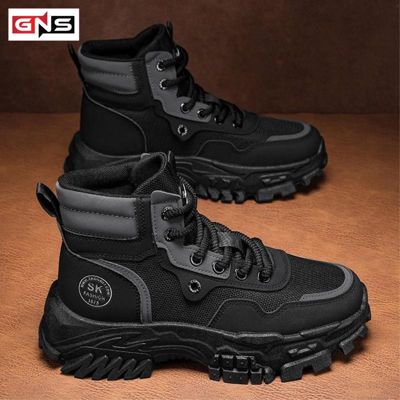 Giày Bốt Nam Martin H251 Giày Nam Phong Cách Retro Anh Quốc - Giày Nam Thời Trang Giày Da Chống Thấm Nước Ngoài Trời