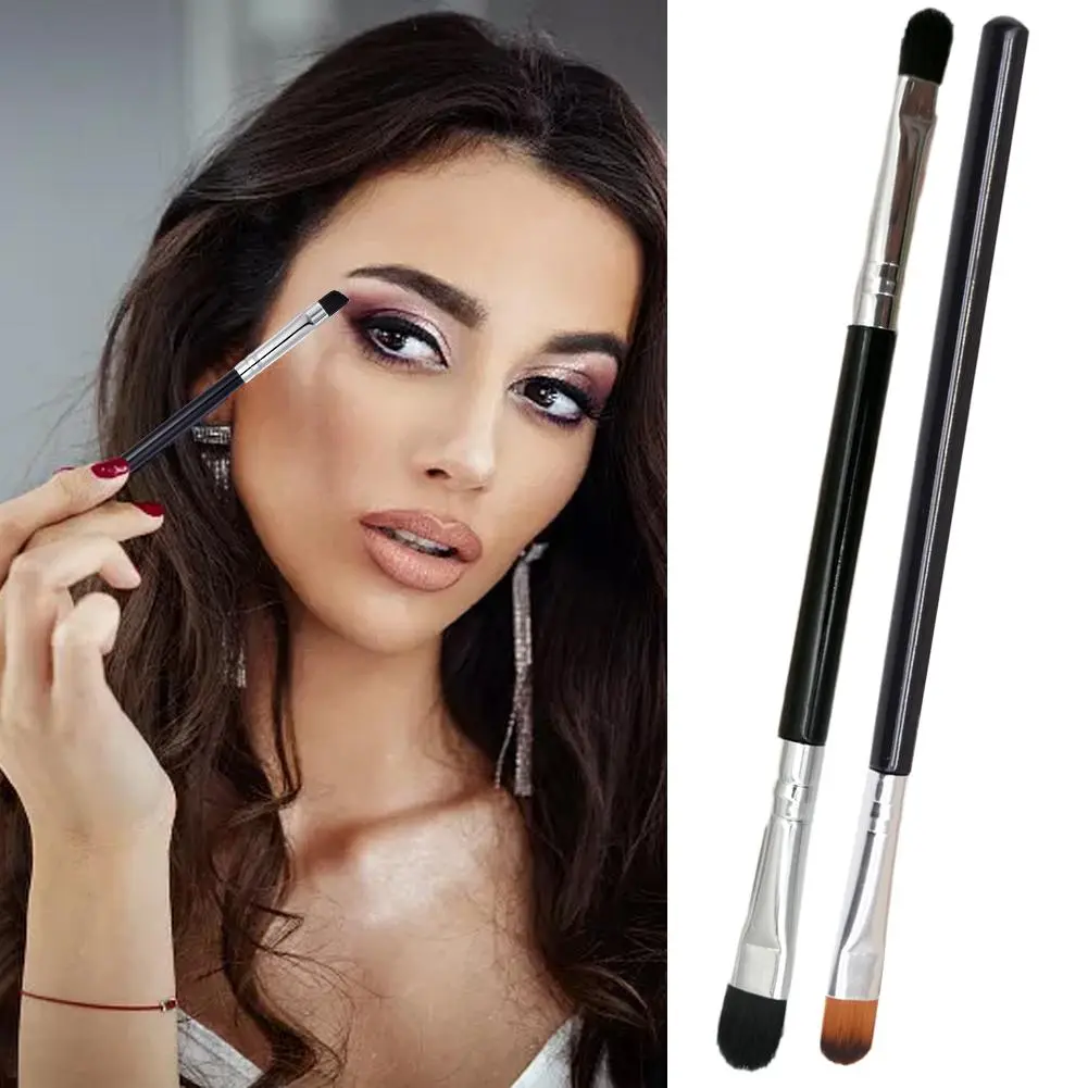 Eyeshadow Brush For Smokey Eyes Synthetic Soft Bristles Make Up Eye Brush Concealer L8O4