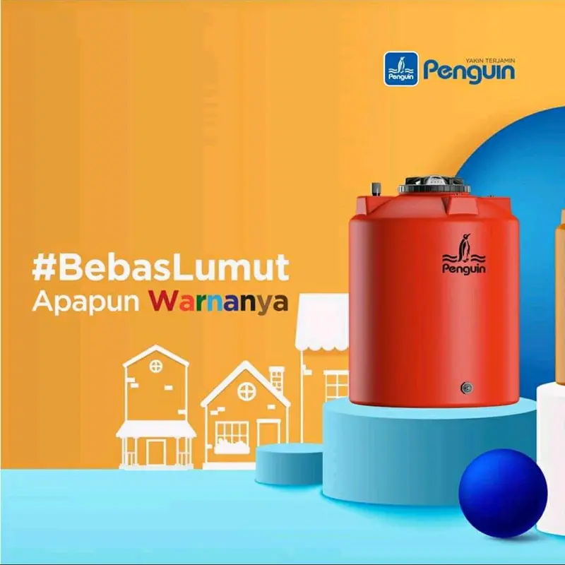 Tandon Air / Toren Air / Tangki Air Penguin TB 53 R4 (500/520) Liter Invoice 5