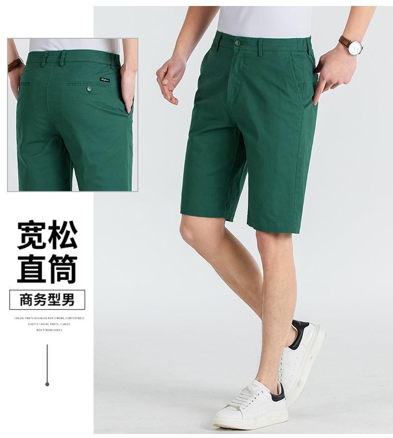 Product Introduction of Men's Shorts, Loose Fit, Plus Size, Casual Pants, Breathable Cotton Material, Suitable for Workwear, Hiking and Sports, Fashionable, Stylish, Men's Clothing, Summer 2024 Collection 21