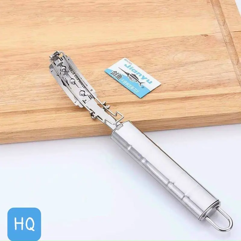 ￼Dao Cạo Lông Heo Bằng Thép Không Gỉ - Dụng Cụ Cạo Lông Heo Làm Sạch Lông Lợn 3