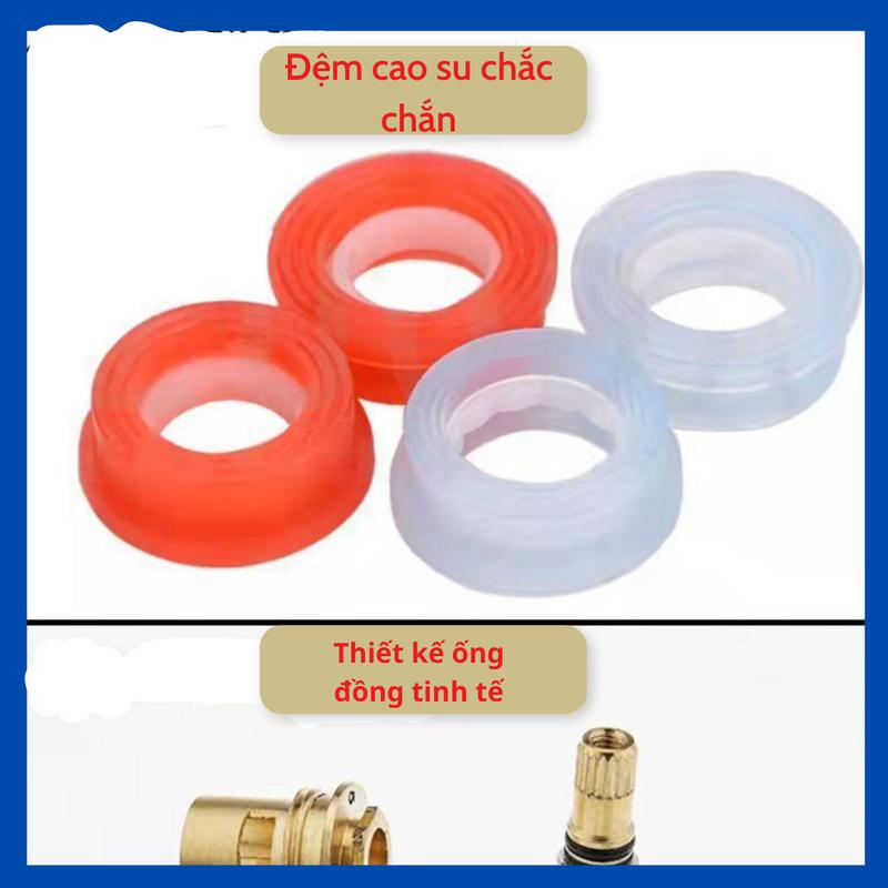 Óc sen lạnh, tê cầu, ruột vòi nước, lõi sen lạnh, lõi lạnh thay thế 2