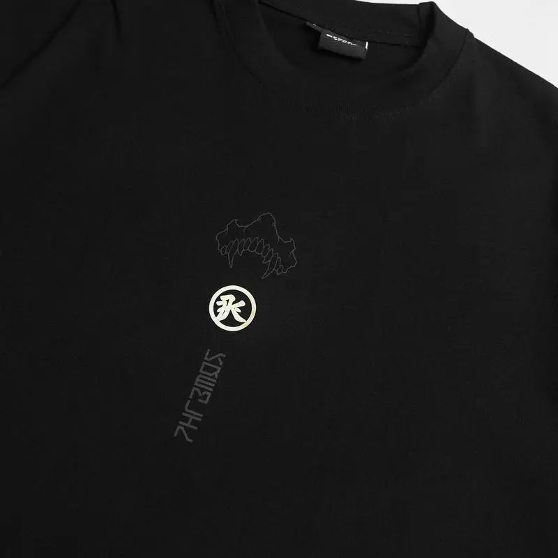 KREMLIN T-Shirt Oversized Relaxed Fit Hitam Glow in the Dark - Chimera, 100% Katun Combed, Desain Unik 5
