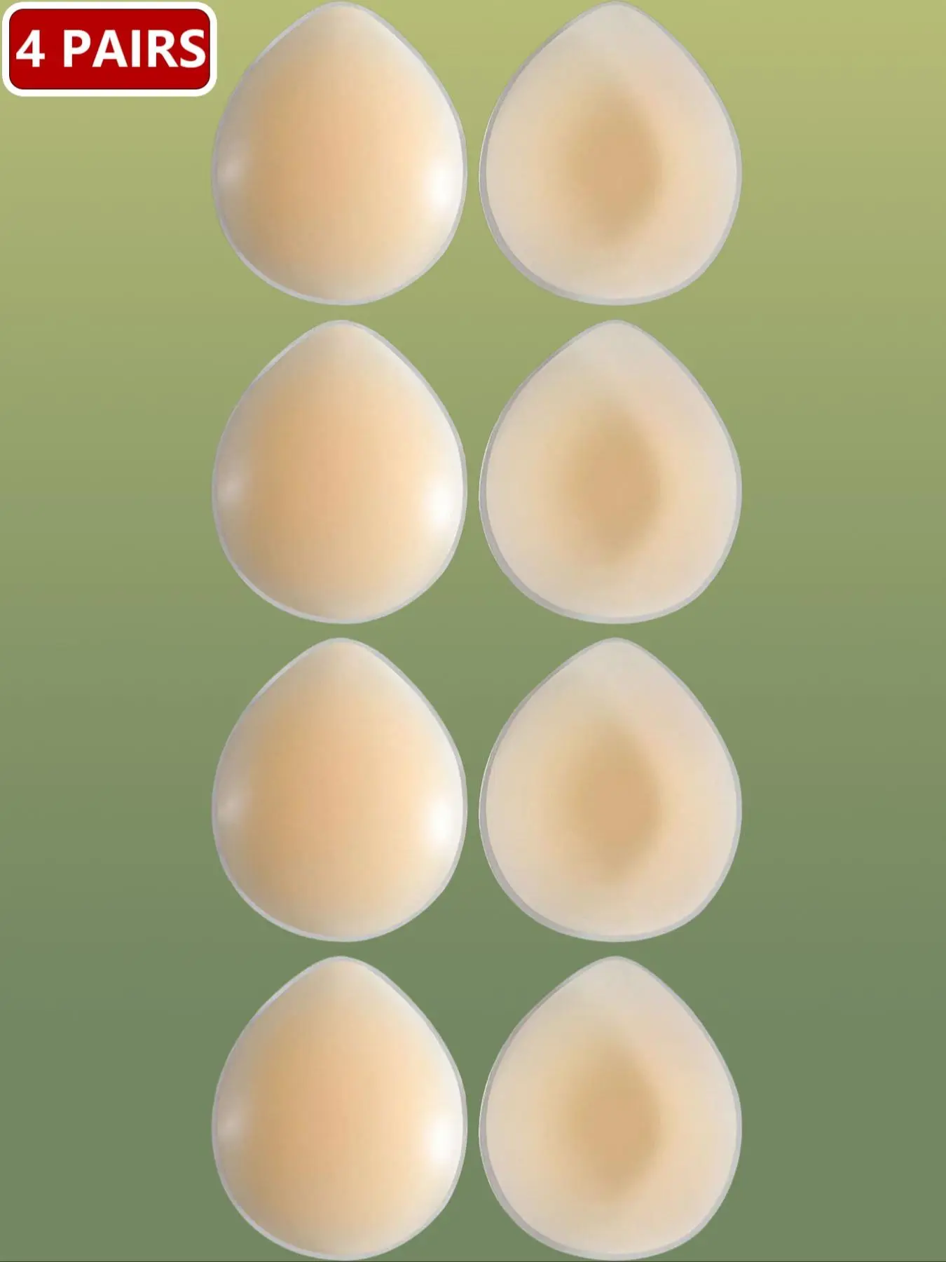 Women's Silicone Invisible Nipple Cover, Waterproof Self Adhesive Breast Pasties, Women's Lingerie Accessories for Daily Wear