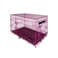 Gambar Best In Show Dog Cage PC-01 SC - Kandang Besi Lipat untuk Ras kecil - Pink dari bestinshow.id Kota Administrasi Jakarta Utara 1 Tokopedia