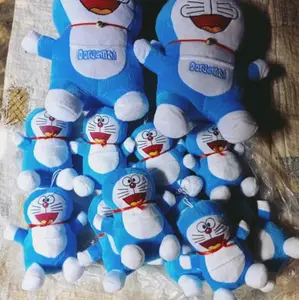 boneka doraemon beranak mini isi 12pcs bonus cop kaca tempelan kaca mobil  Uniseks