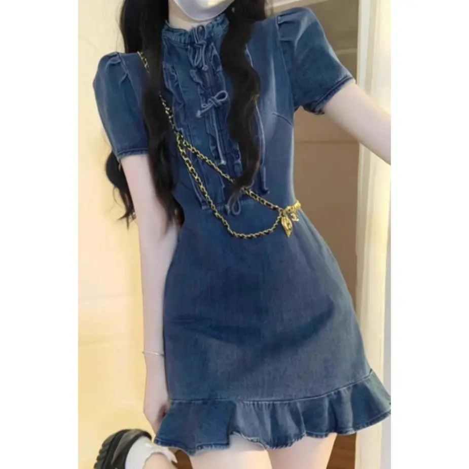 white christmas dresses Mossimo Lexi Medium Blue Denim Dress – Mossimo PH