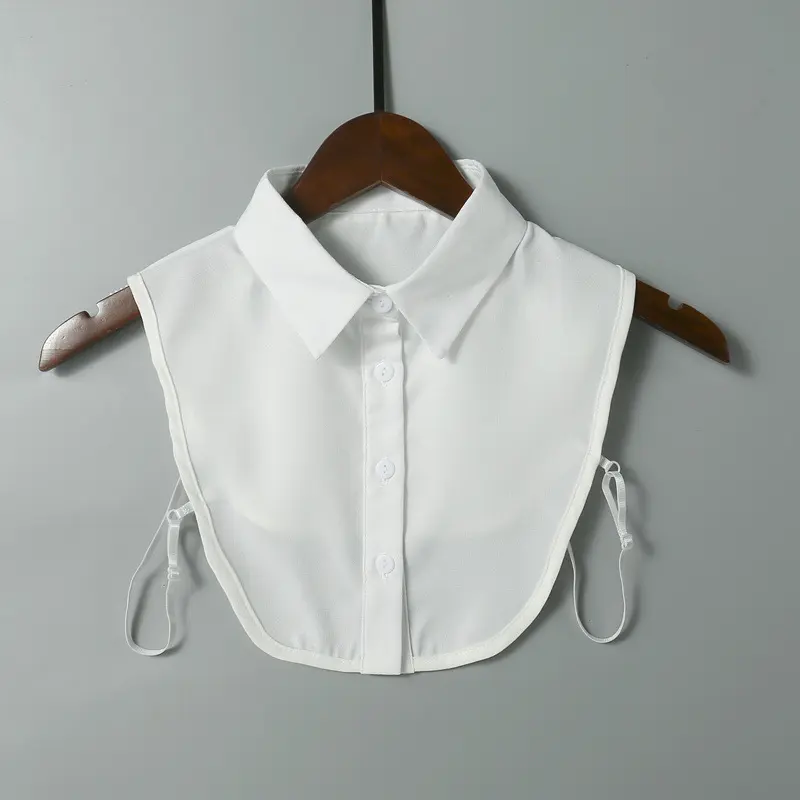 Cổ Áo Giả Cho Nữ, Chất Liệu Voan Dễ Phối Đồ Thích Hợp Cho Áo Len Mùa Thu Và Mùa Đông, Phong Cách Cổ Áo Trang Trí, Cổ Áo Sơ Mi Giả, Thích Hợp Cho Áo Sơ Mi