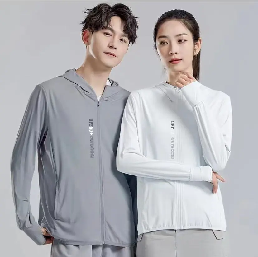 AVONE เสื้อผ้ากันแดด เสื้อกันยูวี ผ้าเรยอน  แฟชั่นฤดูร้อน เรียบง่าย ใส่สบายและระบายอากาศได้ดี สำหรับผู้ชายและผู้หญิง 009 Sport กีฬา ออกกำลังกาย