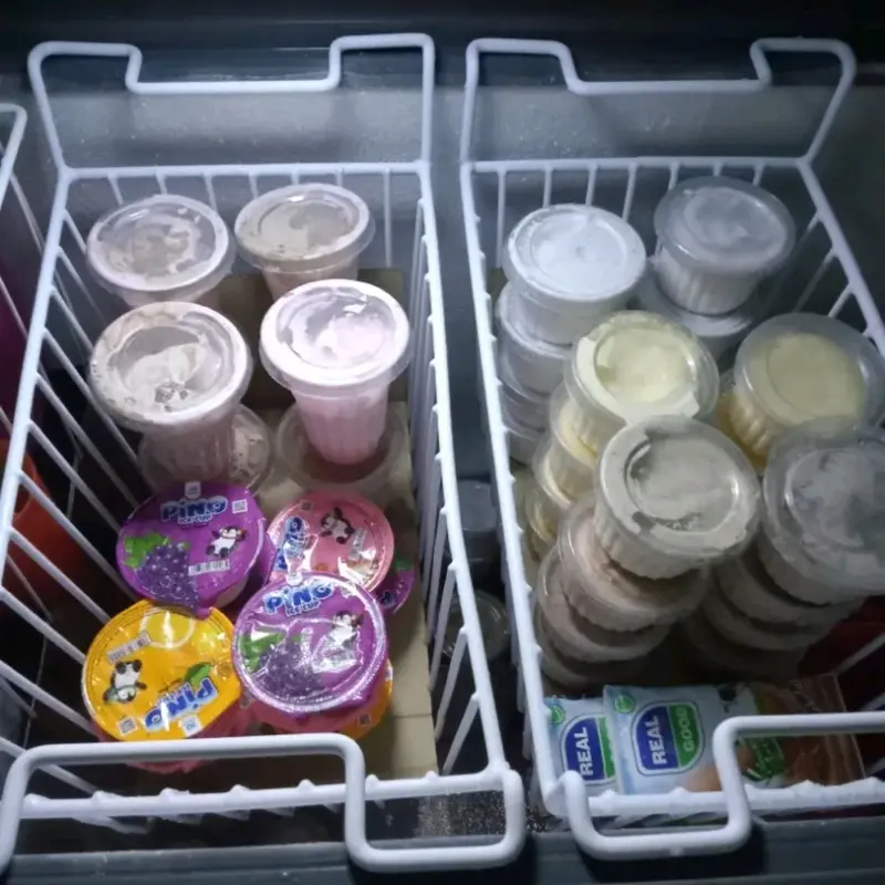 keranjang freezer free sekat 200ltr Besi 2