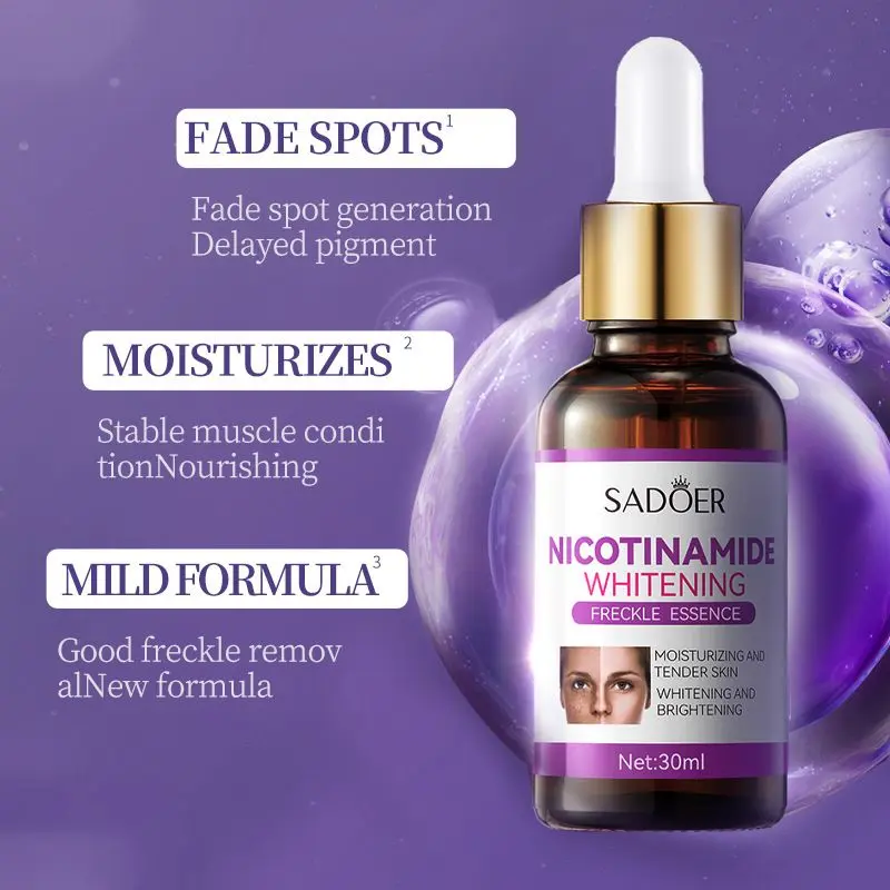 Cross-border~SADOER Niacinamide Whitening and Spot Removal Serum