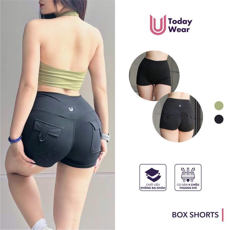 Box Short - Quần đùi thể thao túi hộp Today U Wear co giãn 4 chiều, thấm hút mồ hôi Sport Pickleball
