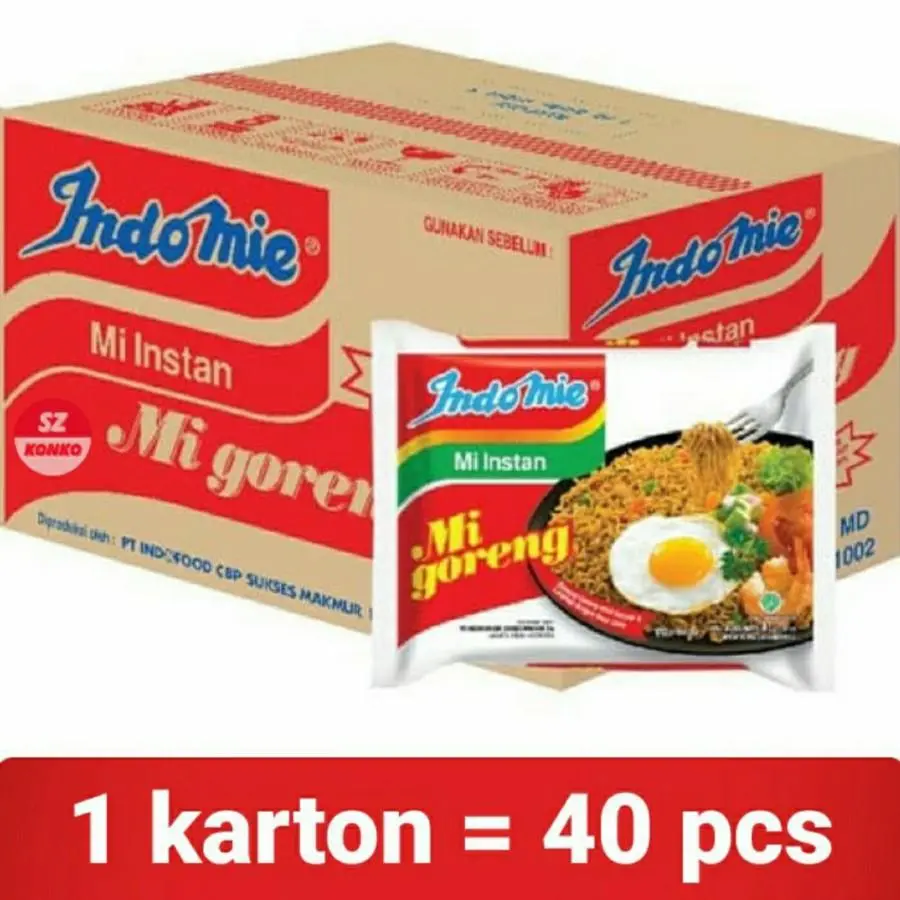 INDOMIE 1 DUS ISI 40 PCS indomie goreng dan soto