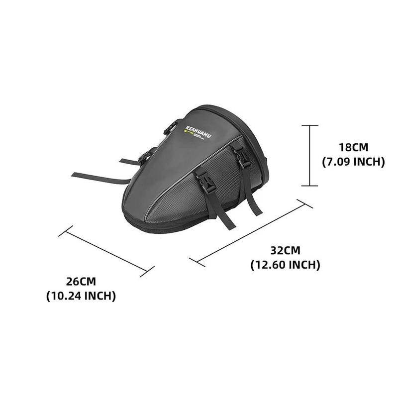 Product Introduction of Motorcycle Backpack Large Capacity Motorbike Tail Bag Wear Resistant Waterproof Rear Motorcycle Suitcase for Electric Biker Bag 26