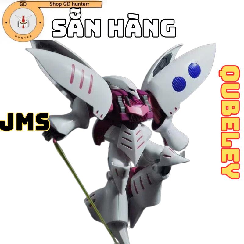 [SẴN HÀNG] Mô Hình Lắp Ráp JMS HG Qubeley ( Tặng Base Và Decan )