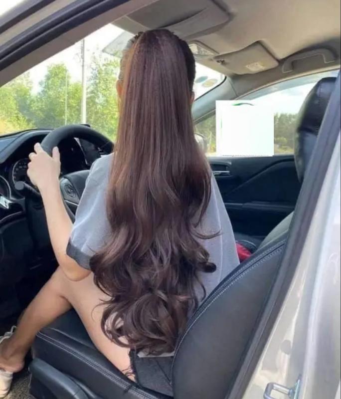 TÓC KẸP NGOẶM 60CM , TÓC GIẢ