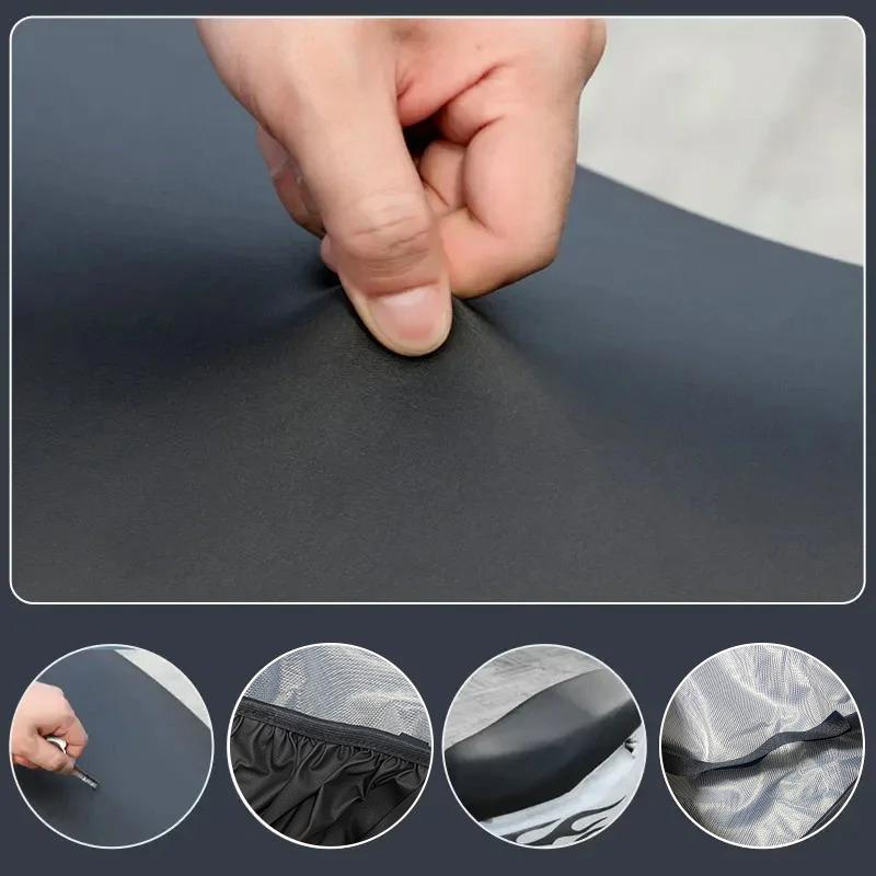Vỏ Đệm Ghế Xe Máy, Chất Liệu Da PU, Vỏ Chống Nắng, Chống Thấm Nước, Co Giãn, Thích Hợp Cho Ghế Xe Máy, B 6