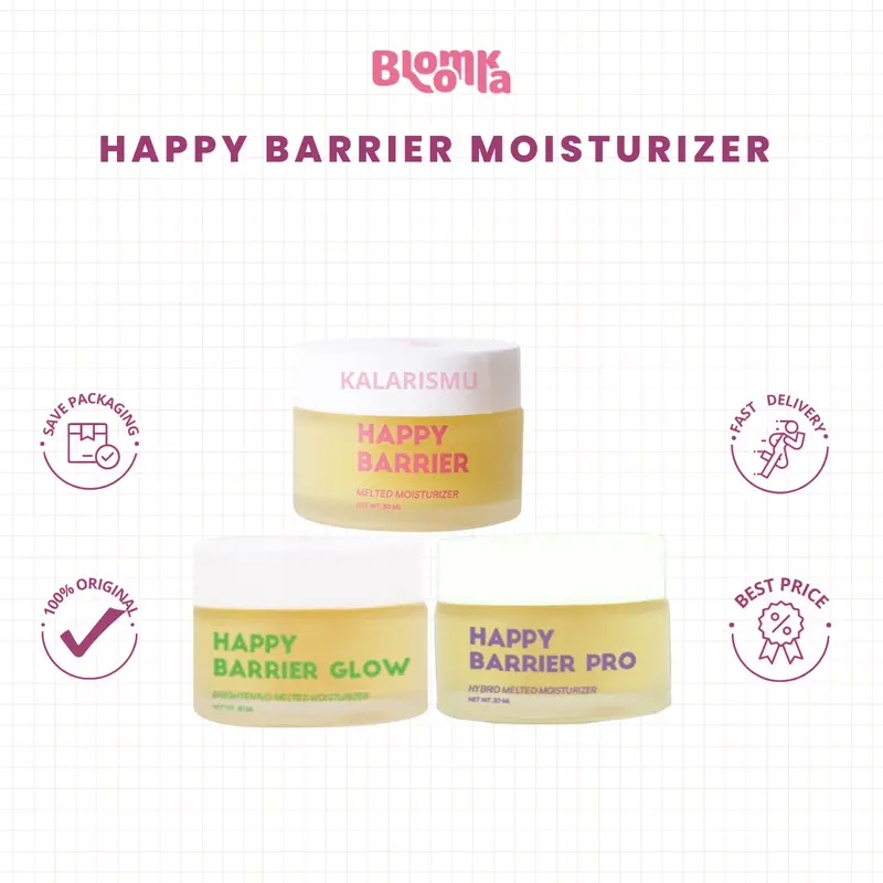 Bloomka Happy Barrier// Happy Glow // Happy Pro Brightening Moisturizer 30gr 0