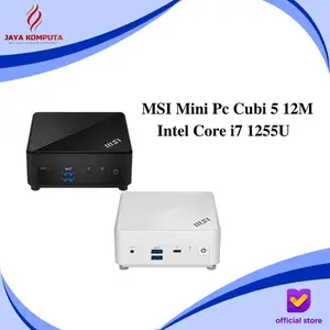 MSI Mini Pc Cubi 5 12M Kit Barebone - Intel Core i7 1255U - RAM 8+NVME 128
