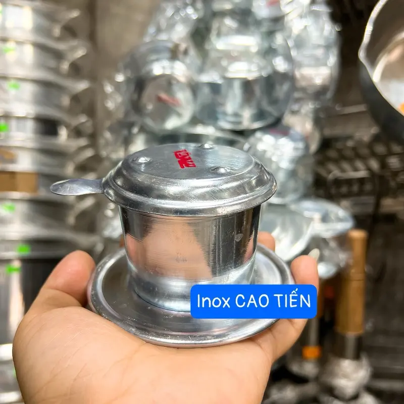 Phin cà phê nhôm - Phin cafe loại 1 người 4