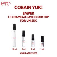 Gambar Decant Parfum Emper Le Chameau Save Elixir EDP for Unisex - Try Me 10ml dari ETC Official Store Kota Administrasi Jakarta Selatan 1 Tokopedia
