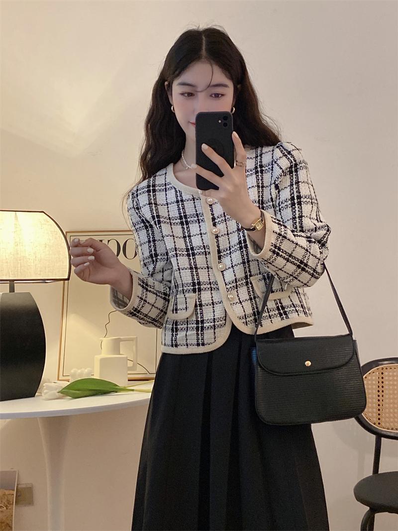 Jaket Wanita Terbaru Korean Style Outer Crop Jacket Lengan Panjang cardigan hitam Blazer Atasan Casual Oversize Cewek Jaket Wanita Terbaru Korean Style Outer Crop Jacket Lengan Panjang cardigan hitam Blazer Atasan Casual Oversize Cewek