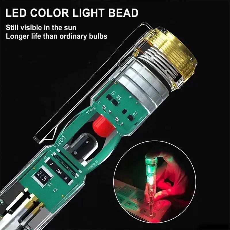 Obeng Tester TesPen Obeng Tes with Indicator Dual LED 1