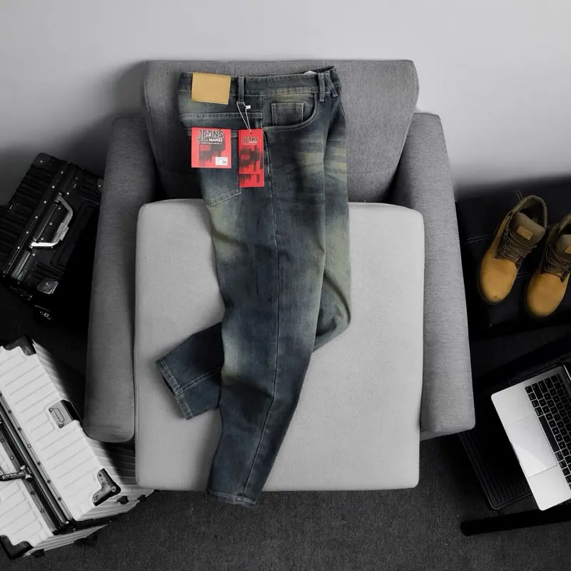 Quần jean nam mã xanh 1 fomr slimfit