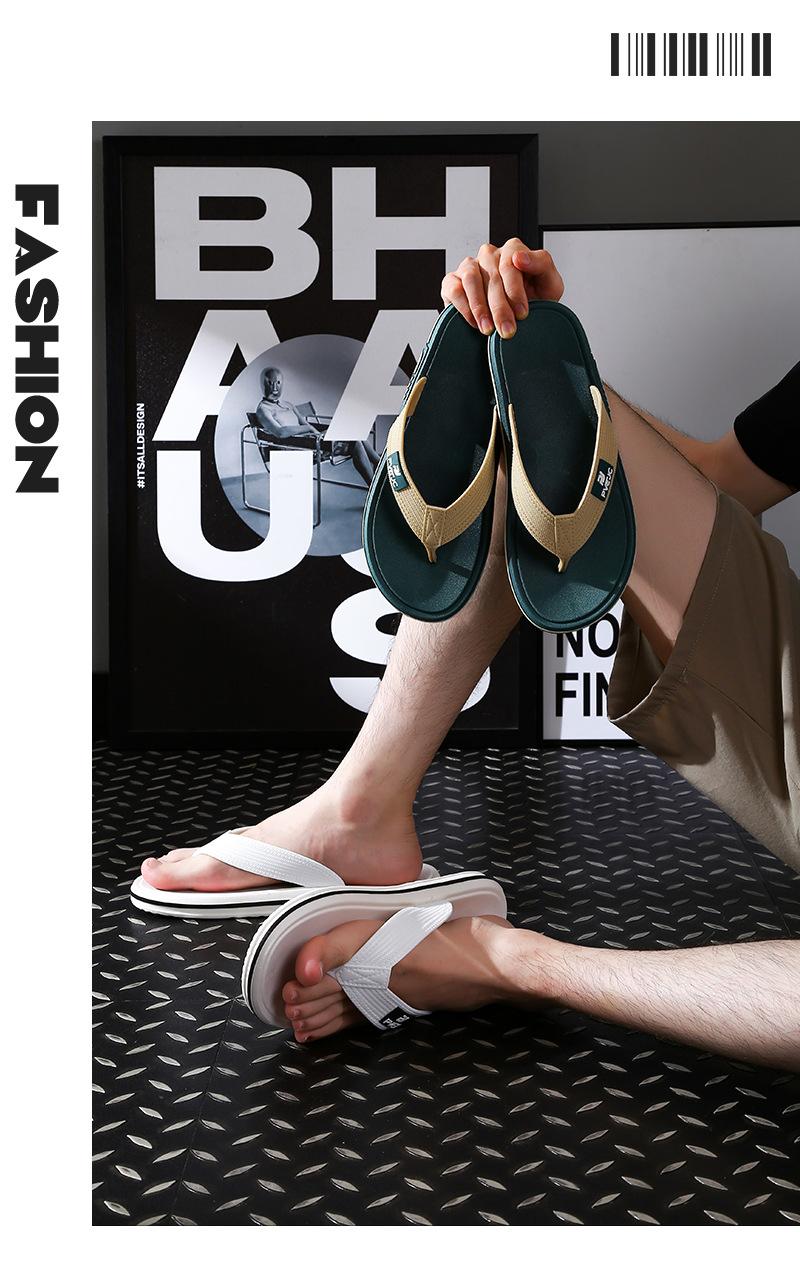 Product Introduction of Men's Summer Flip Flops Outdoor Anti-Odor Non-Slip 2025 New Wear-Resistant Outdoor Sports 4