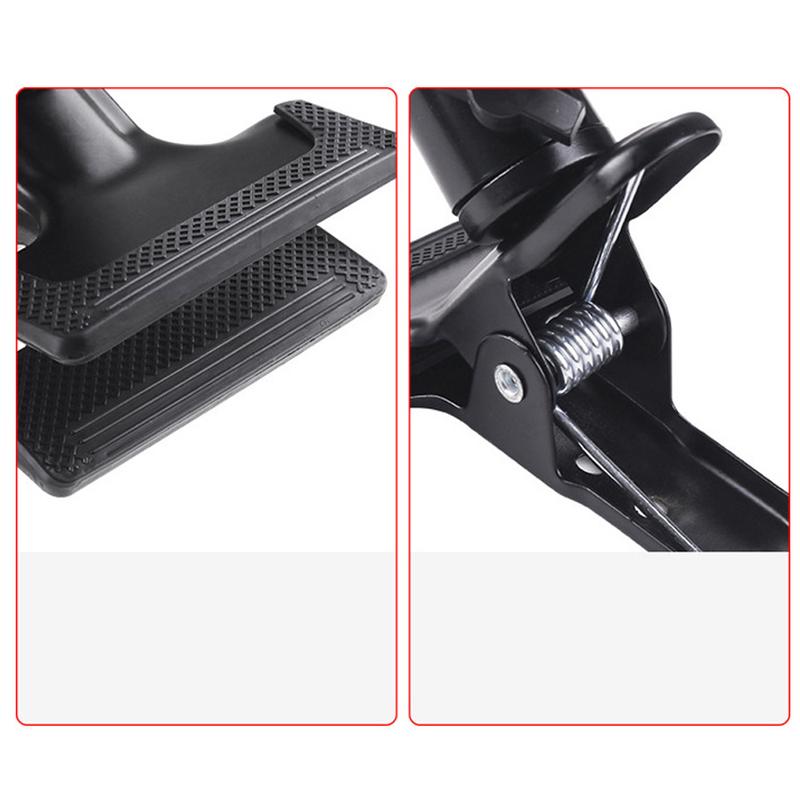 Product Introduction of Metal Camera Clip Flash Holder Mounting Bracket and Book File Binding Holder Teaching Supplies 4