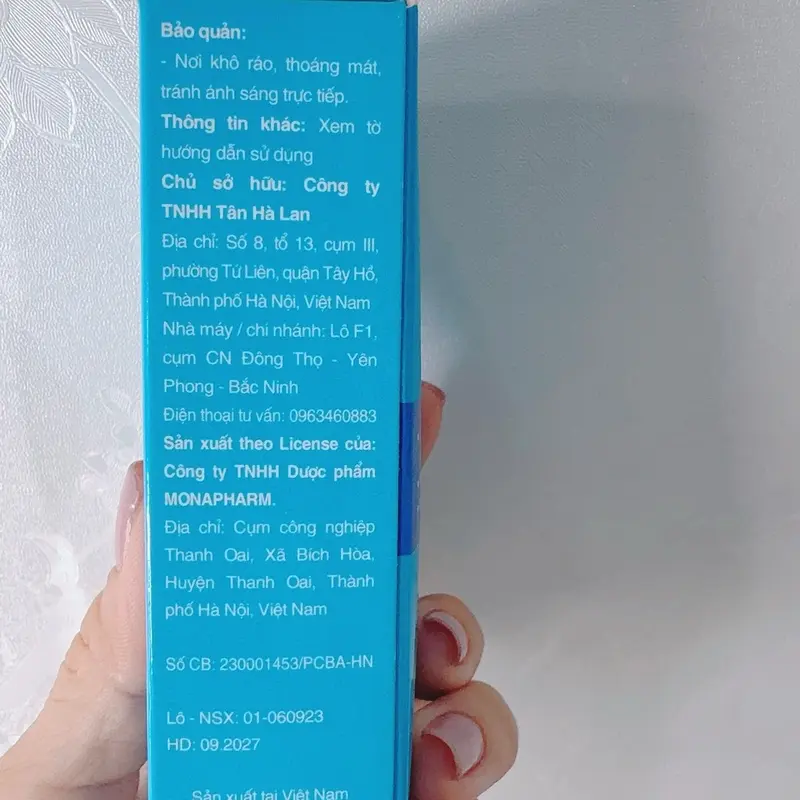 ( che tên sp) Dung dịch chấm Hupavir TCA 50 -hỗ trợ gai sd Nữ ,hạt ngọc nam giới Nam -lọ 10ml 3