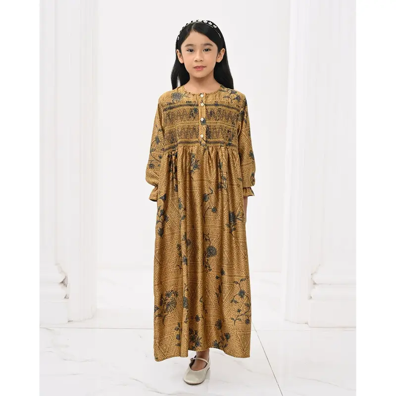 Geulis.id XAVIA DRESS / DRESS ANAK / SARIMBIT KELUARGA (4 warna) 0
