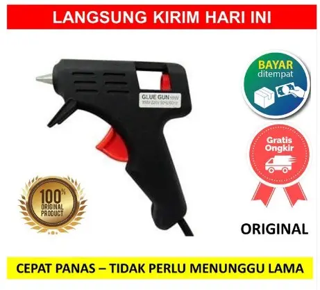 alat lem tembak kecil murah terbaik untuk kain flanel kertas kardus 1