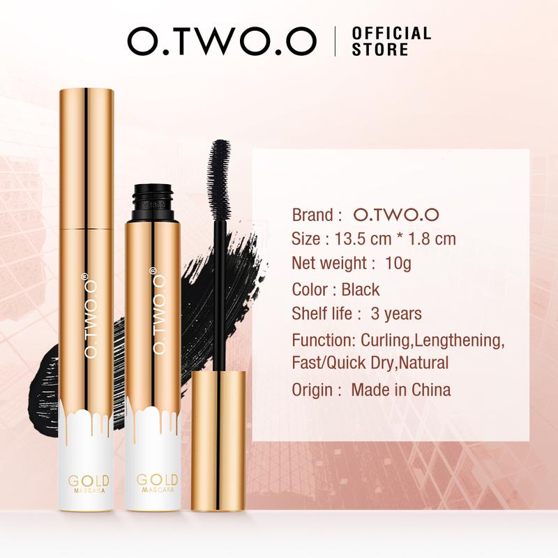 O.TWO.O Mascara Volumizing Lengthen Eye Lash Makeup maskara black waterproof Eyelash O.TWO.O Mascara Volumizing Lengthen Eye Lash Makeup maskara black waterproof Eyelash