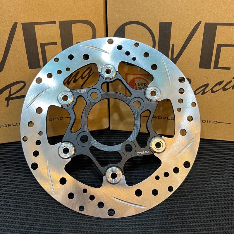 Đĩa Over racing V3 220 gắn được cho các dòng xe ( wave - Dream - FuLed - Sirius - Jupier - Ex10 )