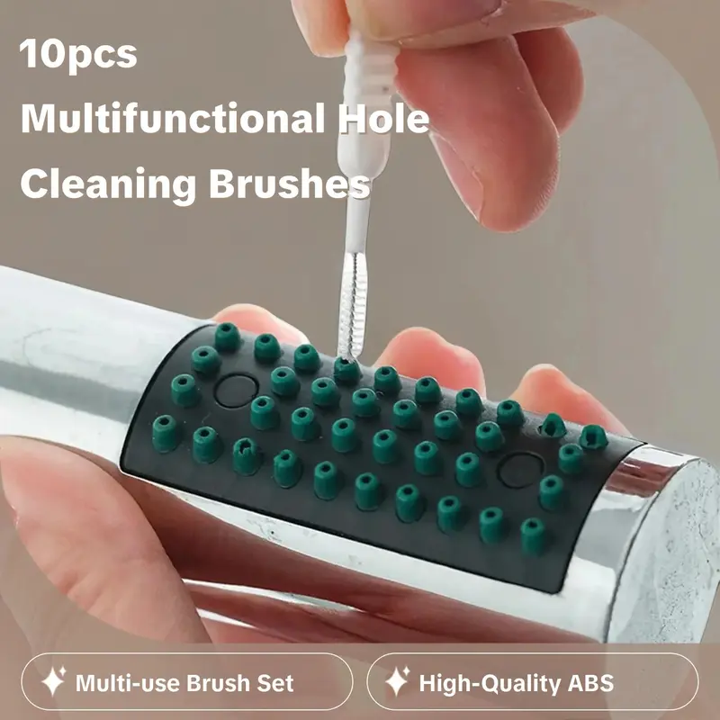 Hole Cleaning Brush, 10pcs Multifunctional Cleaning Brush for Phone Speaker Hole & Shower Head, Household Cleaning Products, Scrubbing Stick Household Items, Cleaning Bundles, Cleaning Supplies, Cleaning Tools, Keyboard Cleaning Tool 2