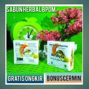 Ssh sabun herbal Assyfa ( Berhadiah ) sabun susu sapi dan minyak sereh terlaris Madu Soap Perawatan Tubuh
