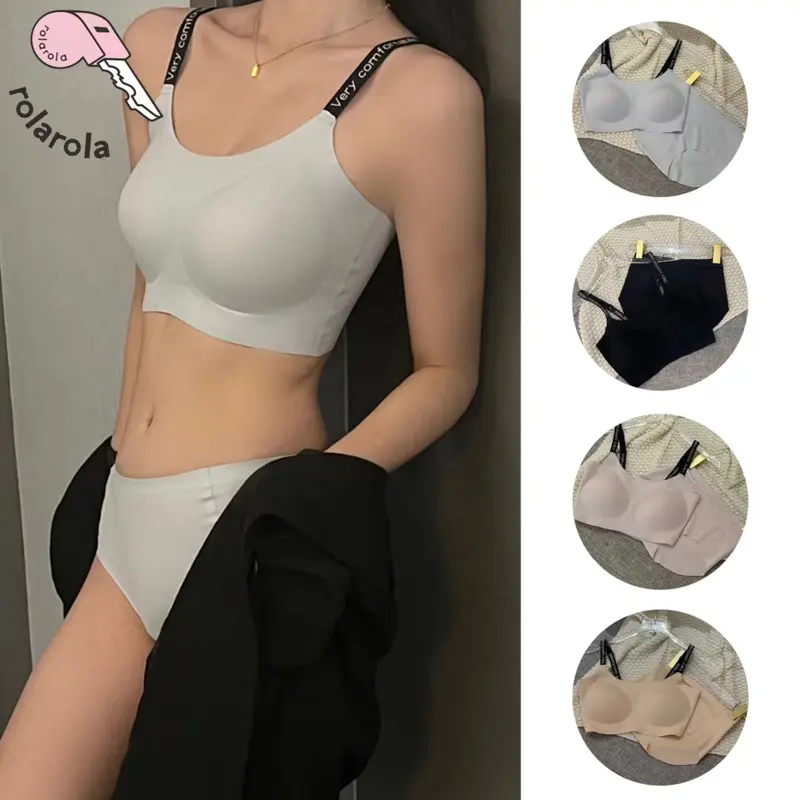[ROLA ROLA] Set Đồ Lót Không Gọng Cắt May 3D Chất Đúc Su Cao Cấp Thông Hơi Mềm Mịn #V07 0