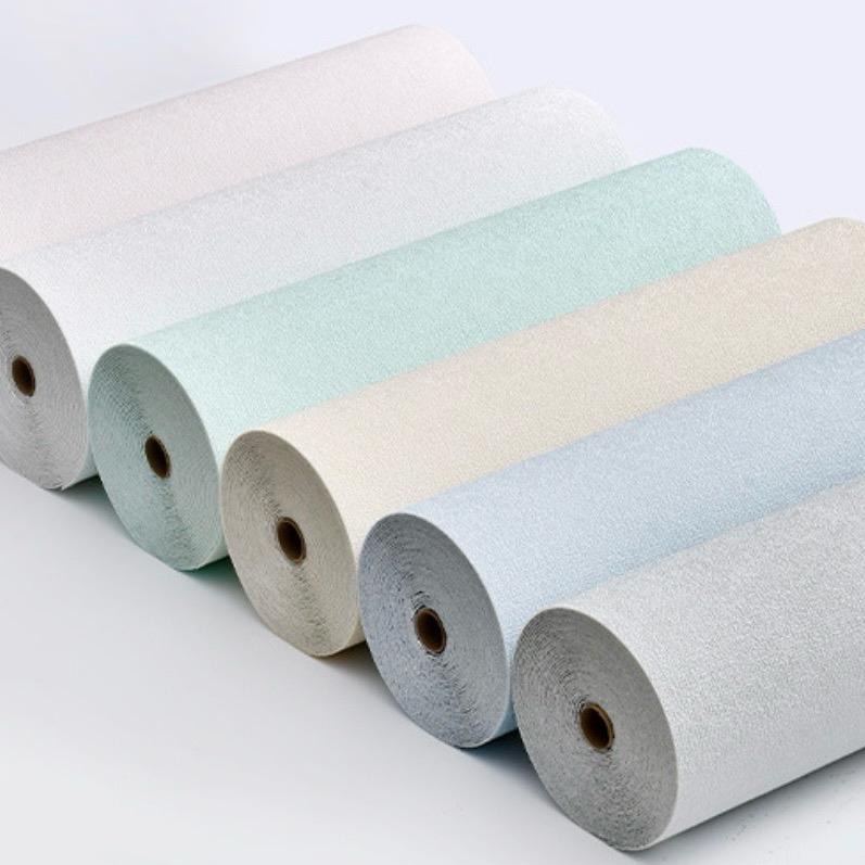  Combo 5  cuộn Xốp dán tường vân vải cuộn 10M dán tường mặt keo tráng nhôm họa tiết 3D sẵn keo bóc dán kích thước 0,5x10M decor phòng khách ngủ đẹp sang trọng 