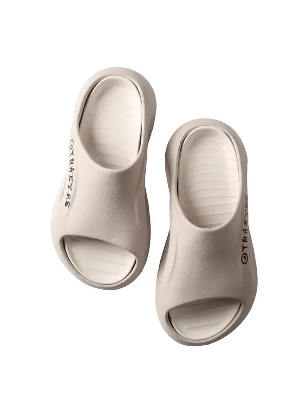 Women's Casual Plain Color Slides, Soft Comfortable Breathable Slippers, Fashionable Slides for Indoor & Beach & Other Venues, Footwear 8