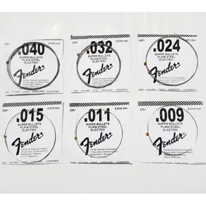 Senar Gitar Elektrik Fender Satuan No.1,2,3,4,5,6 Asli