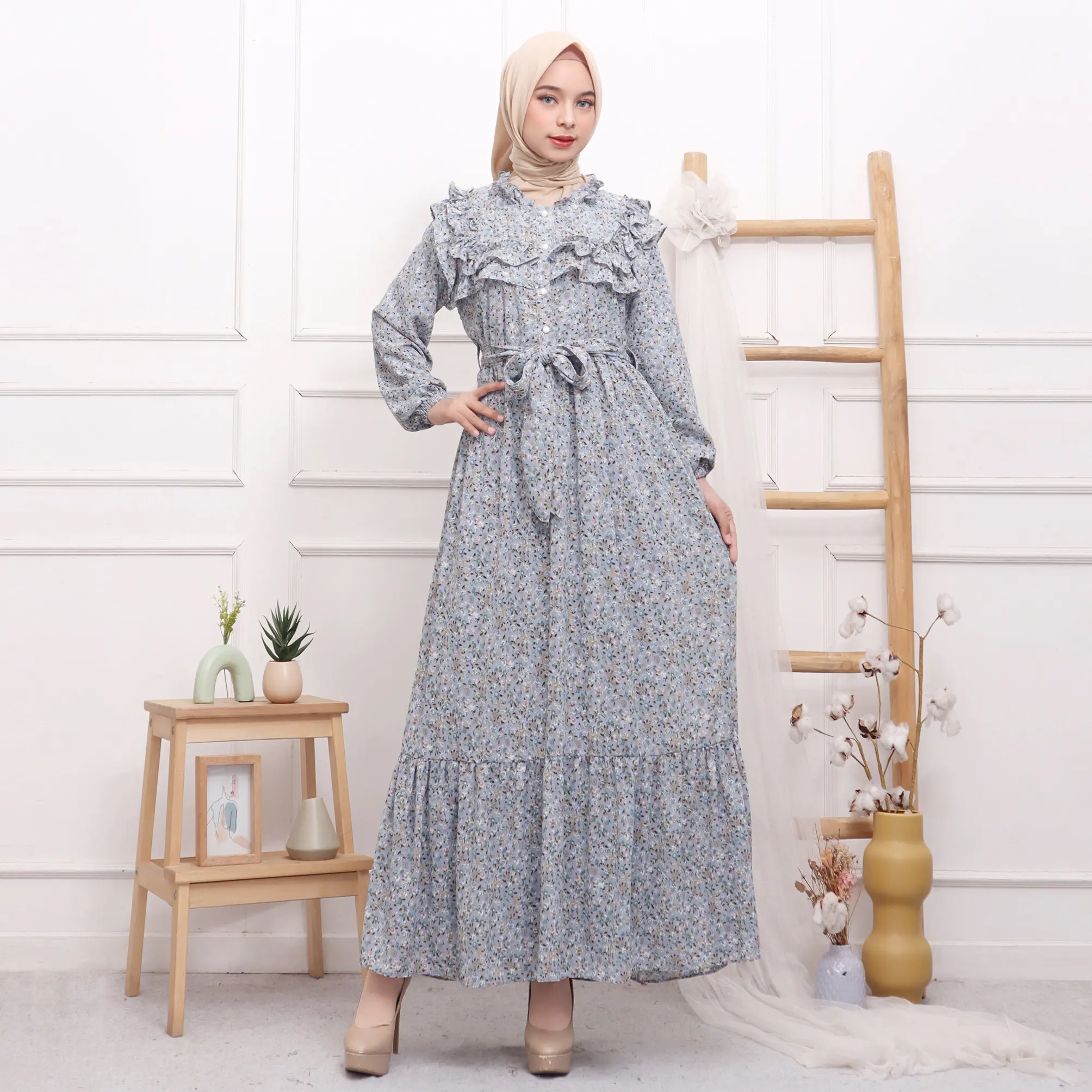 Pisces Fashion - Gamis CRT Delia 01