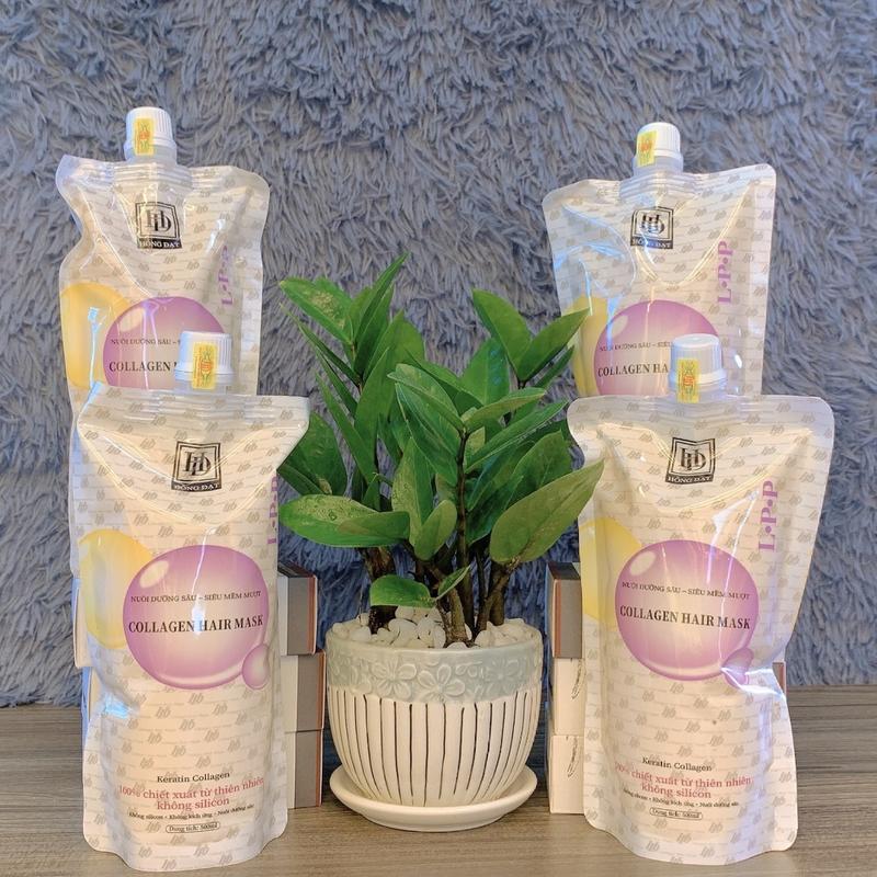 Túi Colagen 500ml Hấp Tóc Dưỡng Tóc
