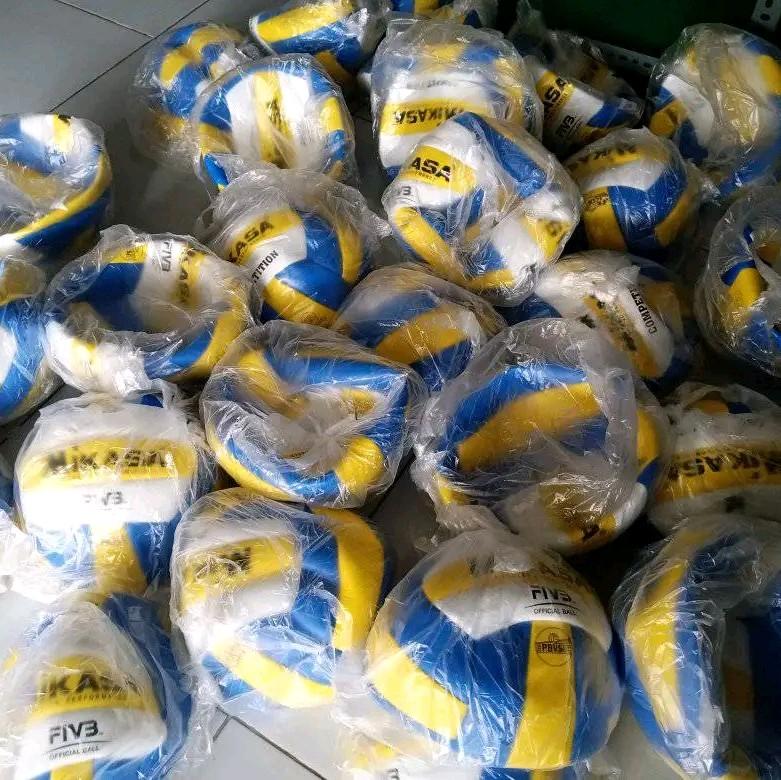 Bola Voli Mikasa MV2200 Super Gold Kualitas Premium - Gratis Pentil, Jaring, Pompa - Ball 2