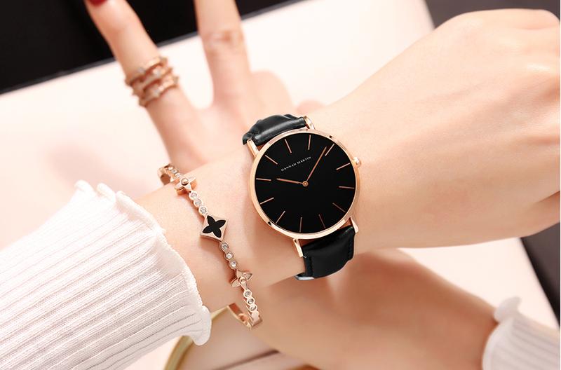 Product Introduction of HANNAH MARTIN Jam Tangan Wanita Sangat tipis 100% Original  CH36-FH hadiah watches 14