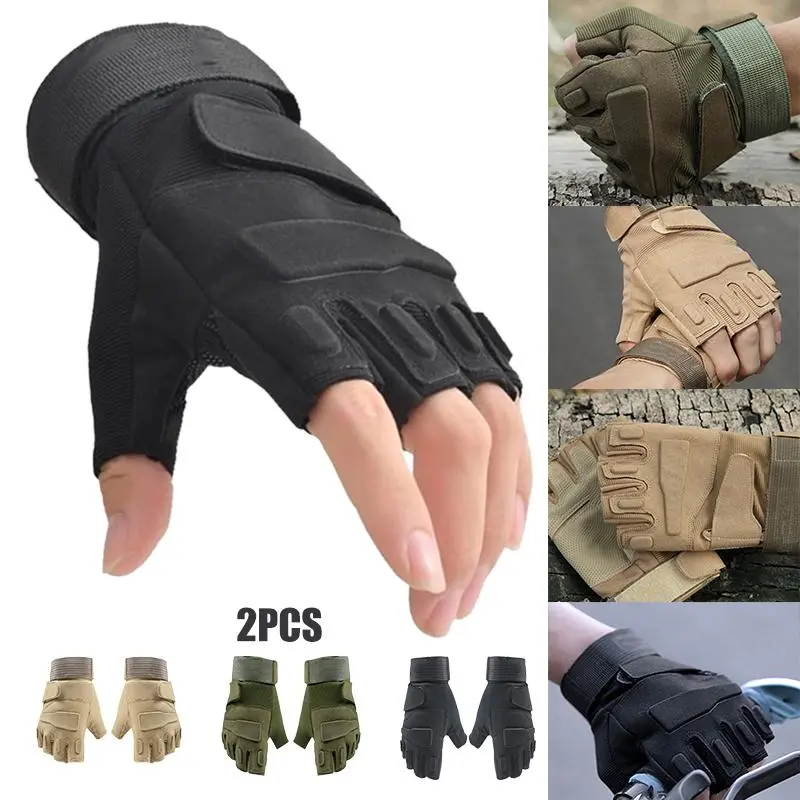 Găng Tay Thể Dục Đạp Xe, Dành Cho Nam Giới, Thích Hợp Cho Mùa Hè Và Mùa Thu, Chống Nắng, Lực Lượng Đặc Biệt