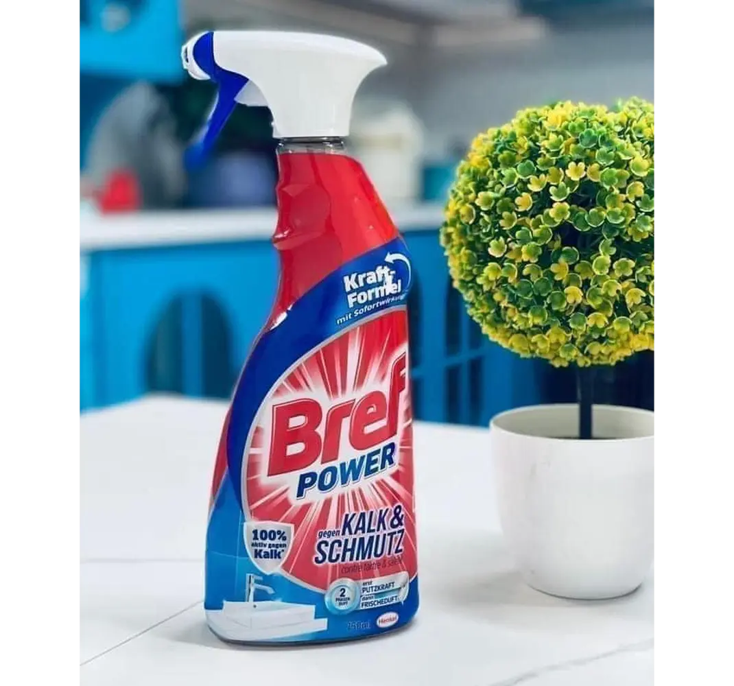 XỊT VỆ SINH CHỐNG CẶN CANXI VÀ BỤI BẨN BREF POWER