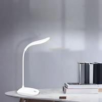 Gambar Lampu LED  Listrik Lampu Belajar Cas Recharge 3 Mode Sentuh Lampu LED Meja Belajar USB Lampu Baca Desk Lamp Listrik - pink dari iSmart Choice Store Kota Surabaya 5 Tokopedia