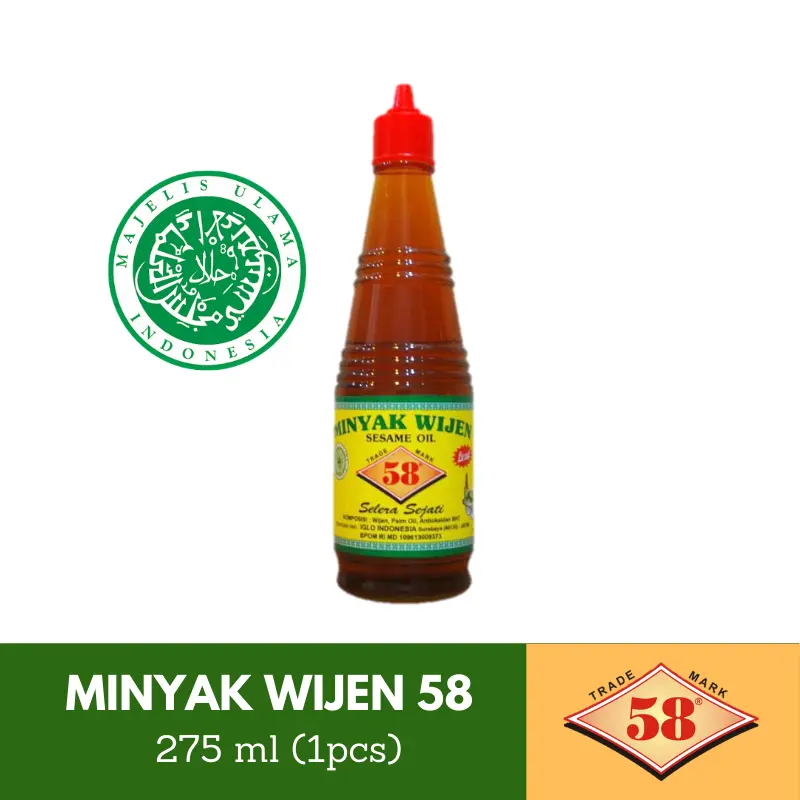 Saos 58 - Minyak Wijen 58 275 ml